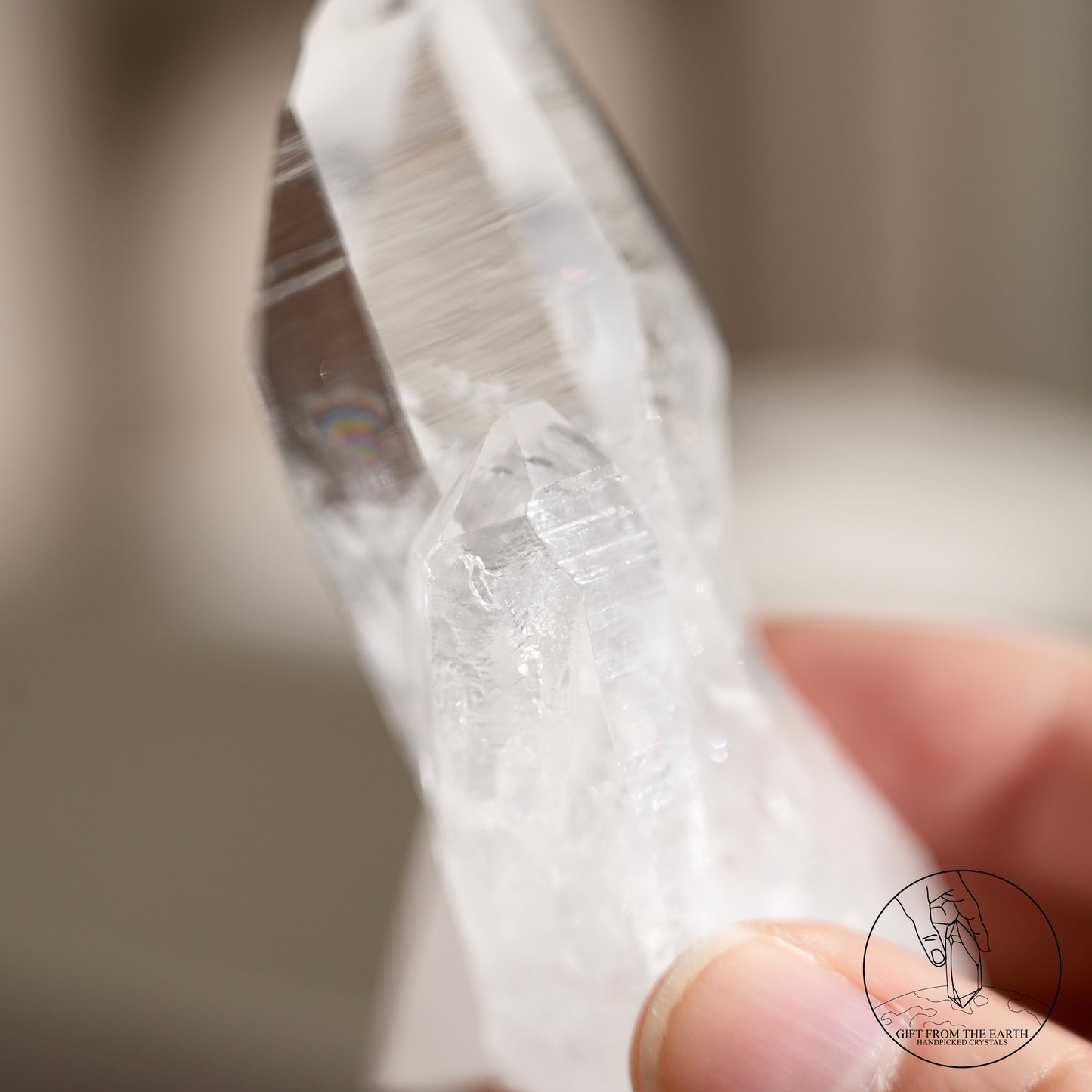 Colombian lemurian quartz