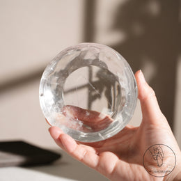 白水晶碗