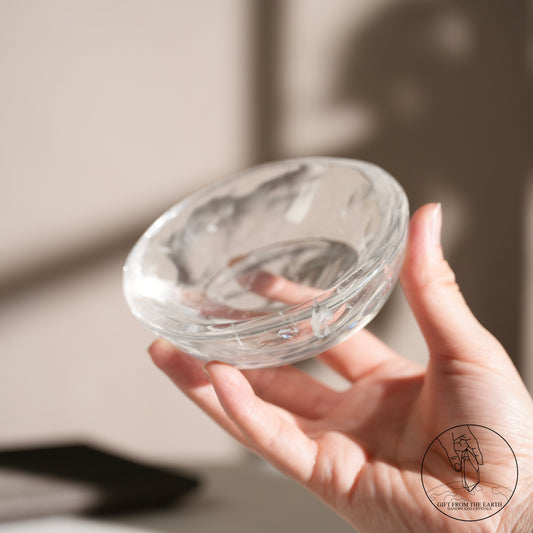 白水晶碗