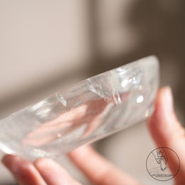白水晶碗