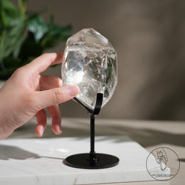 彩虹白水晶隨形