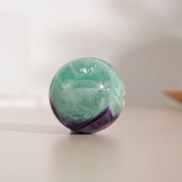 紫綠螢石球