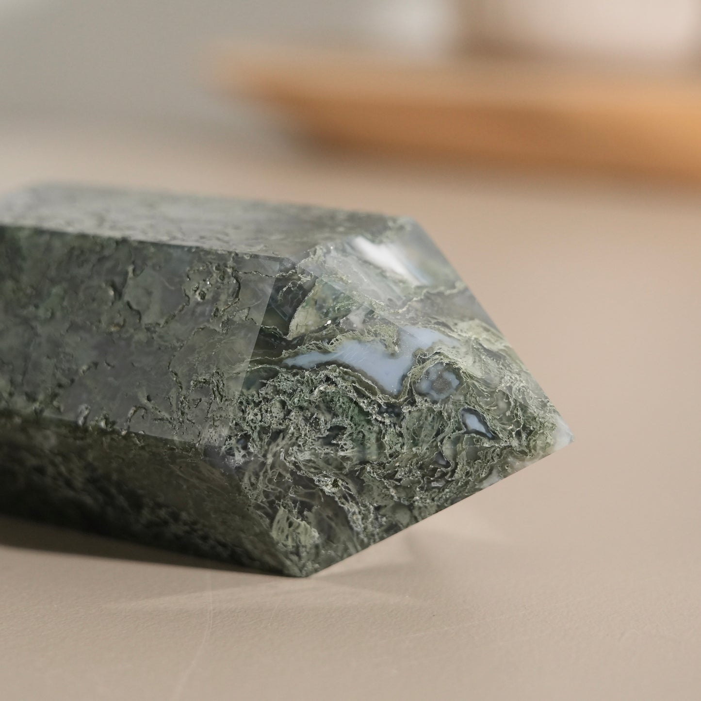 雙尖水草瑪瑙