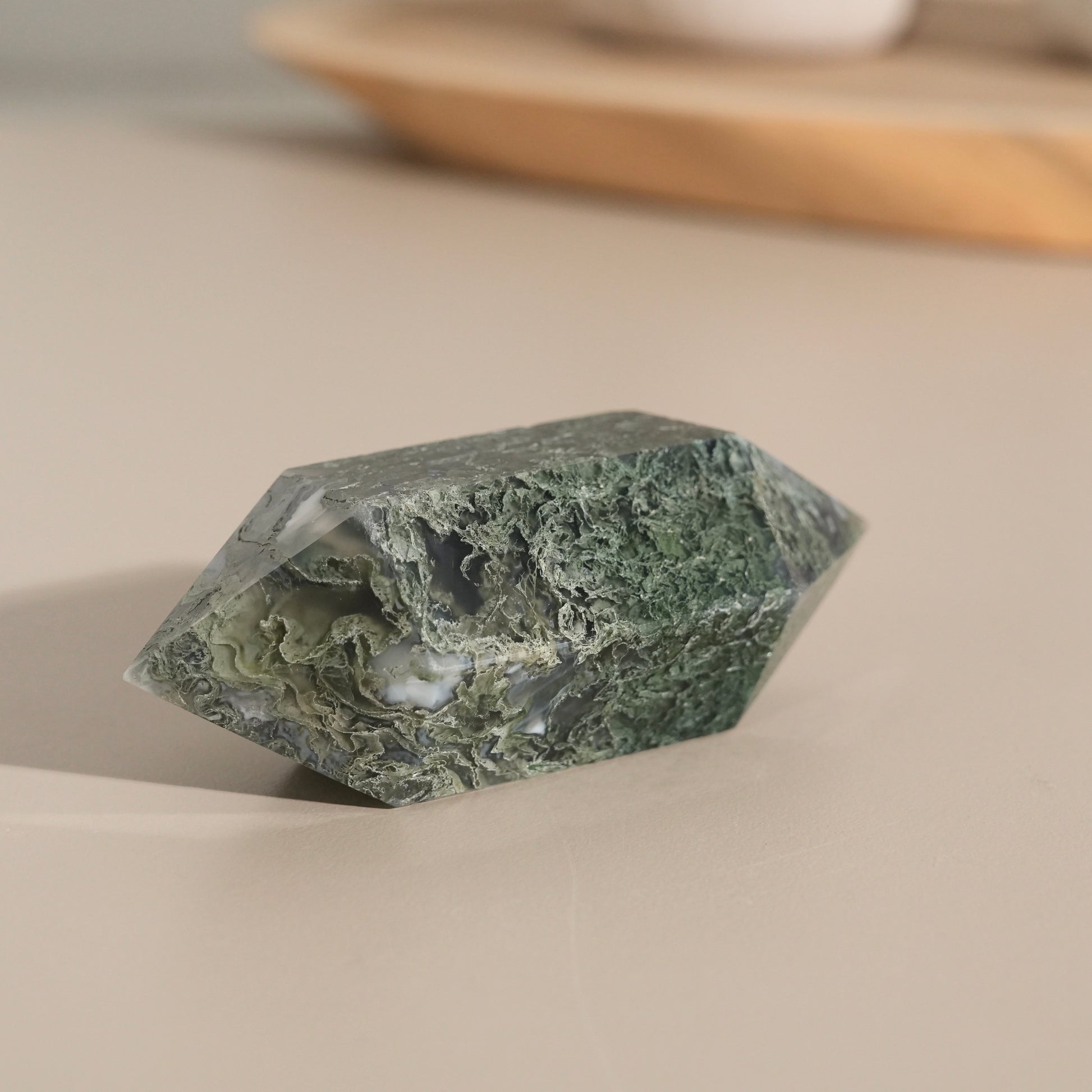 雙尖水草瑪瑙