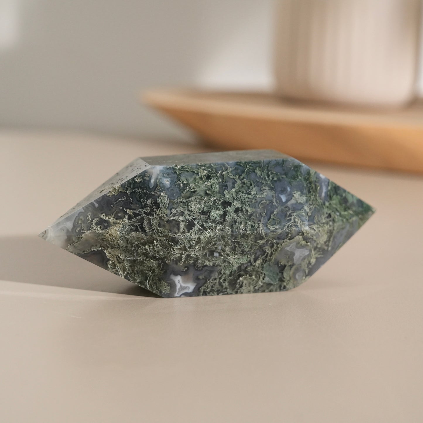 雙尖水草瑪瑙