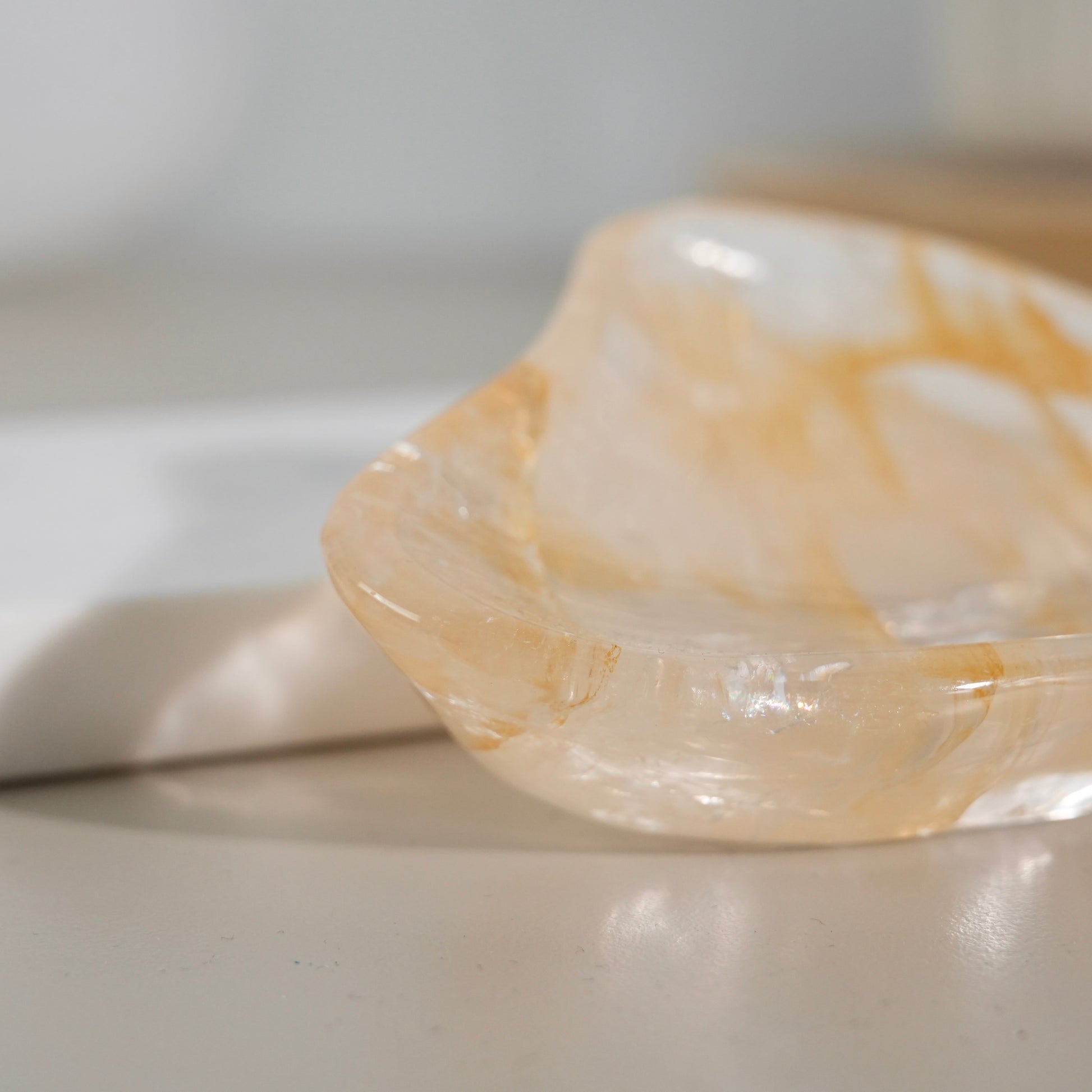 黃金療癒者水晶碟