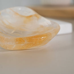黃金療癒者水晶碟