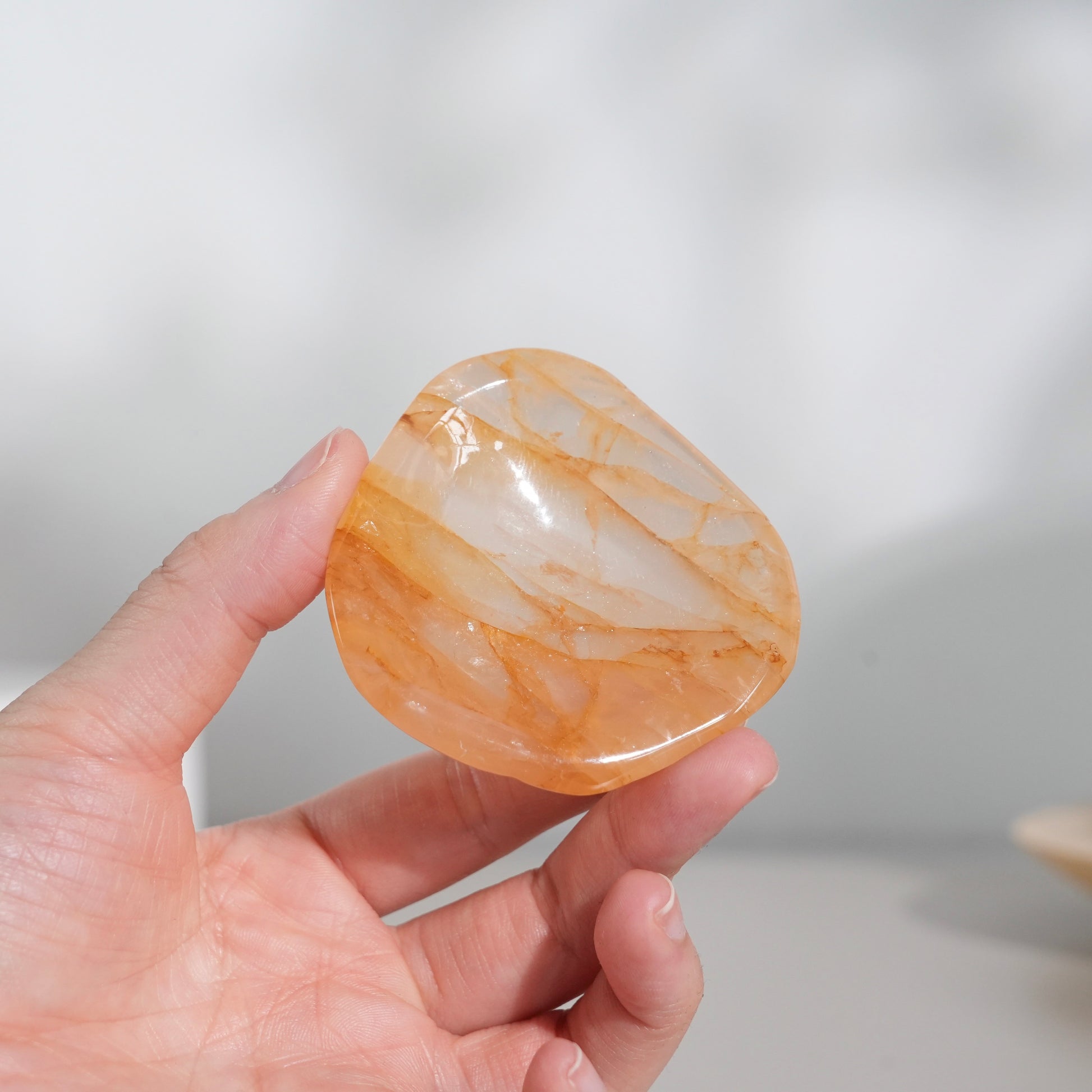 黃金療癒者水晶碟