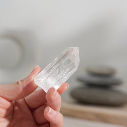 星宇雙生白水晶