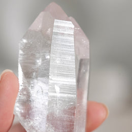 星宇雙生白水晶