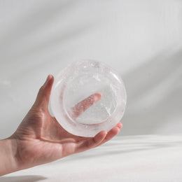 白水晶碗