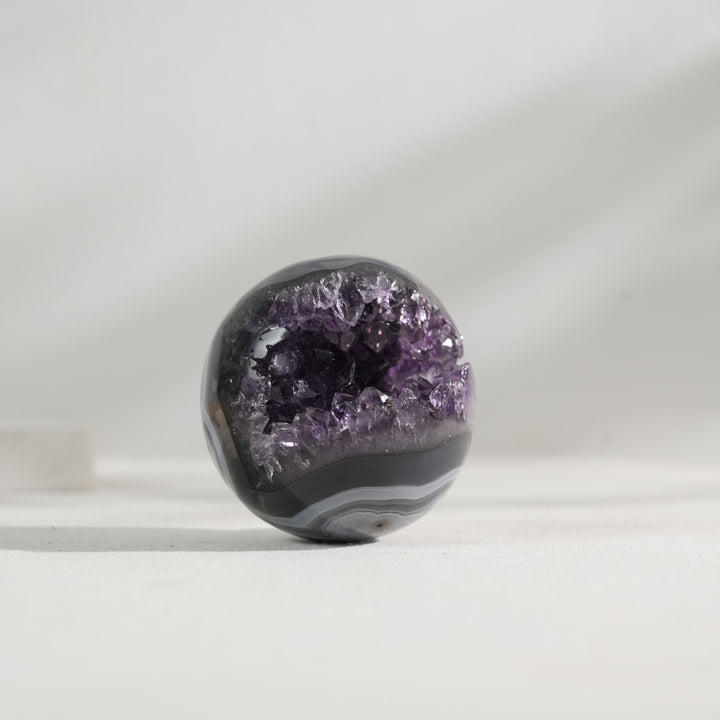 紫水晶瑪瑙球