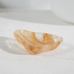 黃金療癒者水晶碟