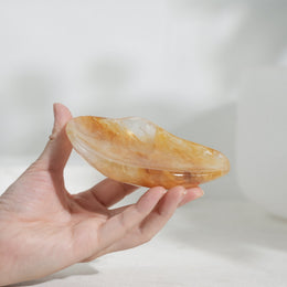 黃金療癒者水晶碟