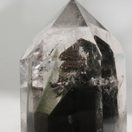 綠幽靈水晶柱