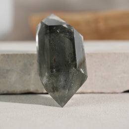 雙尖綠幽靈水晶