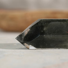 雙尖綠幽靈水晶